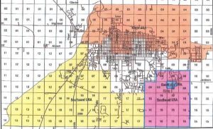 City of Atlantic Urban Renewal District geographic boundaries