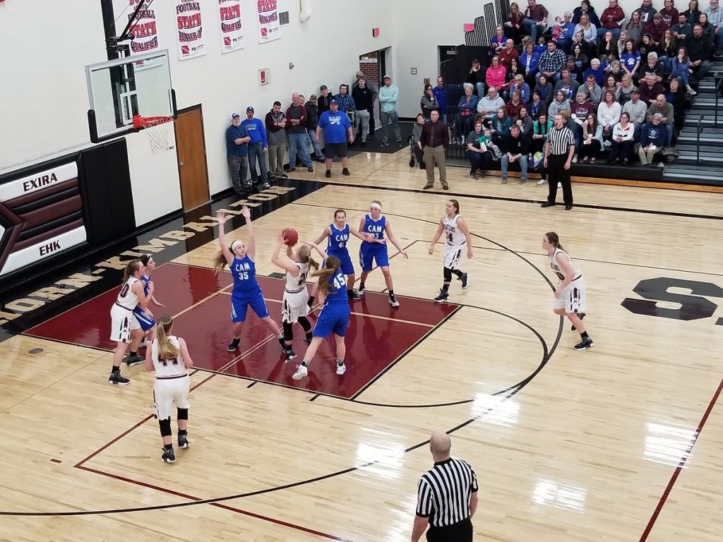 Big First Half From Nelson Late Free Throws Propel Exira Ehk To Regional Final Kjan Radio 