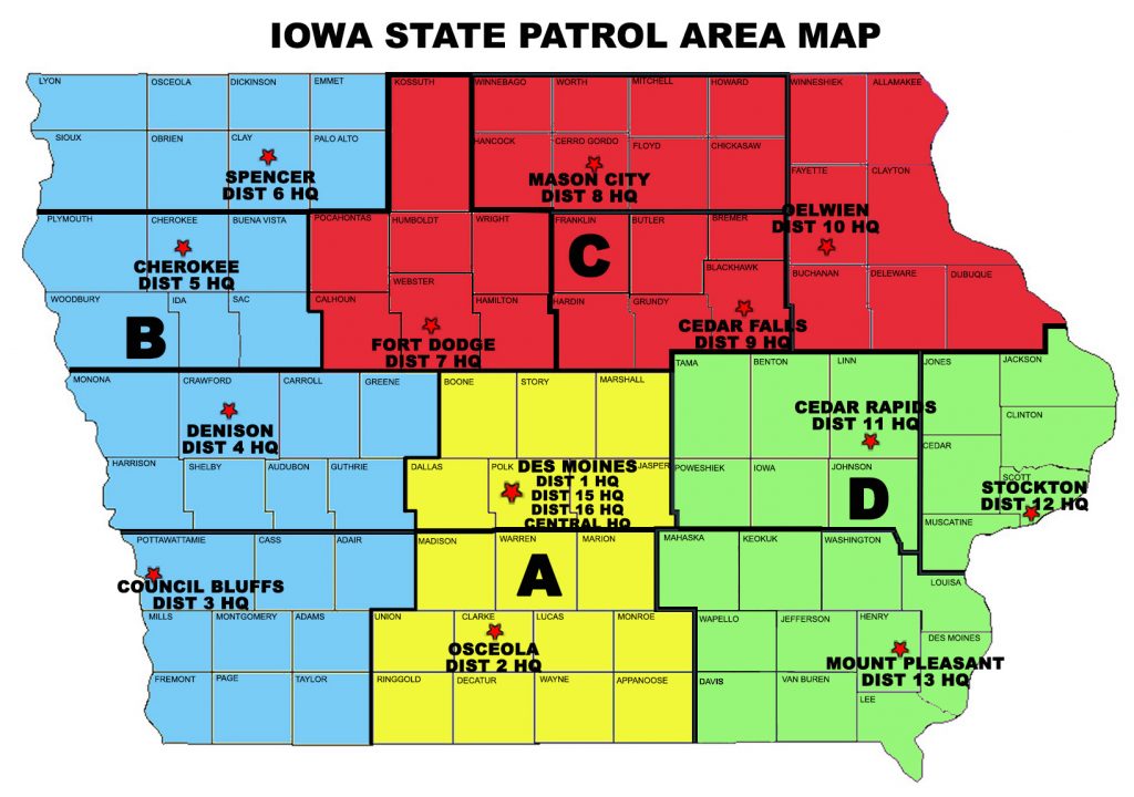 Iowa State Patrol Fully Operational, Limits InPerson Access « KJAN