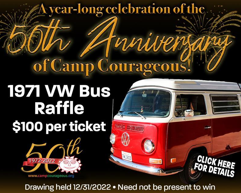 Camp Courageous marks 50 years with fundraiser raffle of restored VW