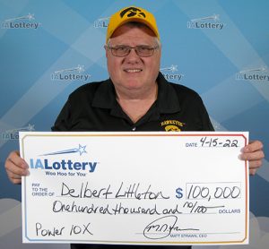Atlantic man claims second big lottery prize in two-years « KJAN ...