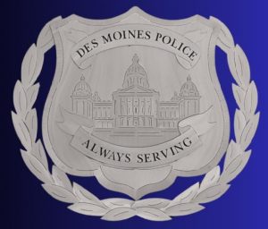 Des Moines PD badge