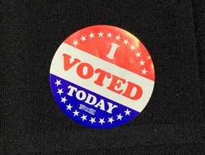 I voted